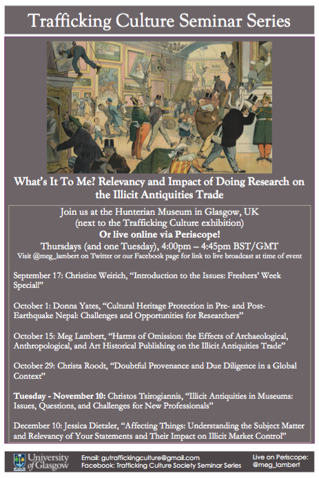 Autumn 2015 TC Society Seminars